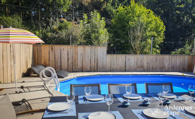 Ferienhaus Erez�e 8 Pers. Ardennen Schwimmbad Wellness