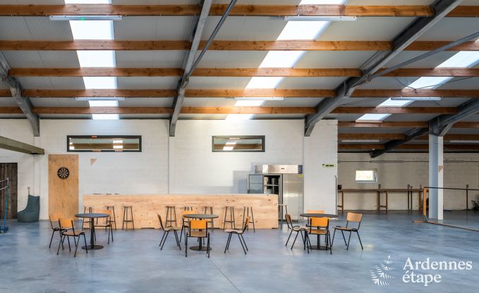 Ferienhaus in Ereze fr 18 Sportler in den Ardennen