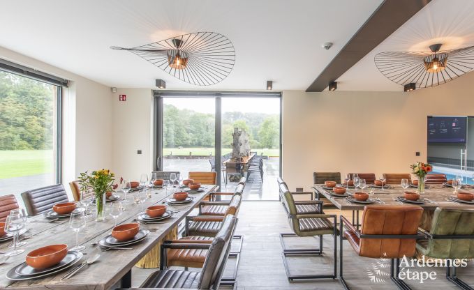 Luxusvilla Erez�e 25 Pers. Ardennen Schwimmbad Wellness