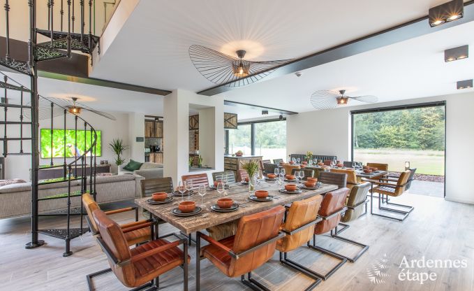 Luxusvilla Erez�e 25 Pers. Ardennen Schwimmbad Wellness