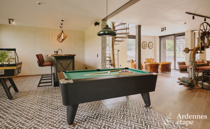 Luxurise Villa in Ereze mit 9 Schlafzimmern, 9 Badezimmern, Hallenbad, Sauna und groem Garten fr 24 Personen