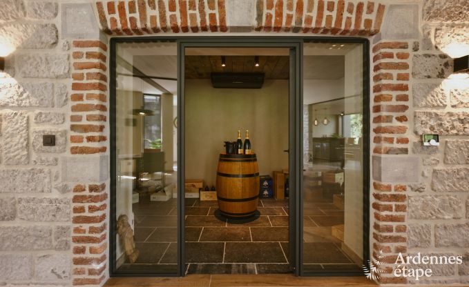 Luxurise Villa in Ereze mit 9 Schlafzimmern, 9 Badezimmern, Hallenbad, Sauna und groem Garten fr 24 Personen