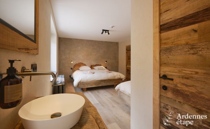 Luxurise Villa in Ereze mit 9 Schlafzimmern, 9 Badezimmern, Hallenbad, Sauna und groem Garten fr 24 Personen