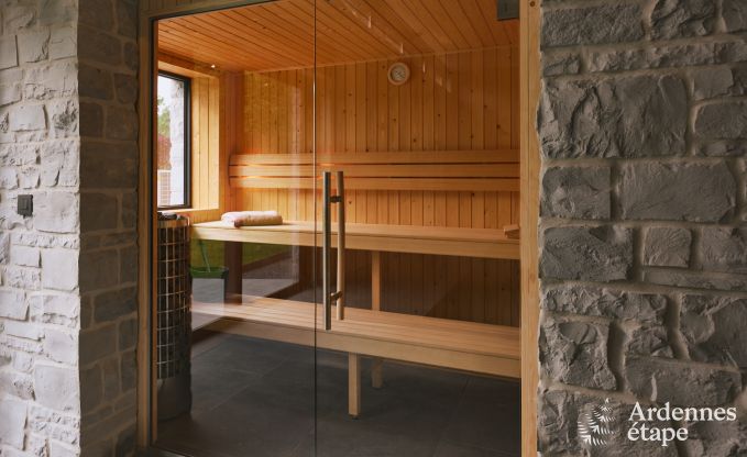 Luxurise Villa in Ereze mit 9 Schlafzimmern, 9 Badezimmern, Hallenbad, Sauna und groem Garten fr 24 Personen