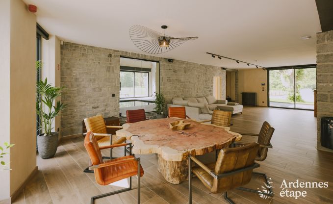 Luxurise Villa in Ereze mit 9 Schlafzimmern, 9 Badezimmern, Hallenbad, Sauna und groem Garten fr 24 Personen