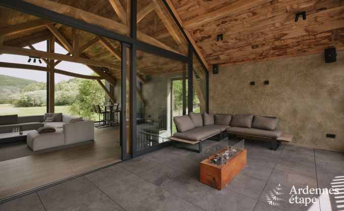 Luxurise Villa in Ereze mit 9 Schlafzimmern, 9 Badezimmern, Hallenbad, Sauna und groem Garten fr 24 Personen