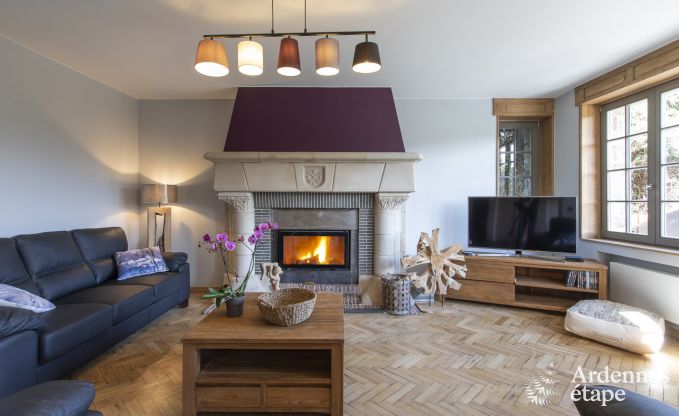 Schloss Ereze 12/15 Pers. Ardennen Schwimmbad Wellness Behinderten gerecht