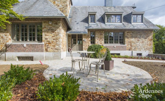 Schloss Ereze 12/15 Pers. Ardennen Schwimmbad Wellness Behinderten gerecht