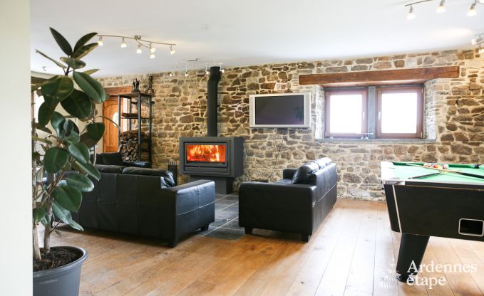 Gerumiges Haus fr 12 Personen in Ereze, 6 Schlafzimmer, Sauna, Jacuzzi, Spielzimmer, Ardennen