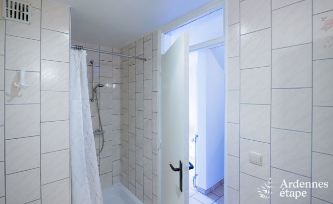 Gerumiges Ferienhaus in Ereze mit Schwimmbad und Fitnessraum fr 38 Sportler