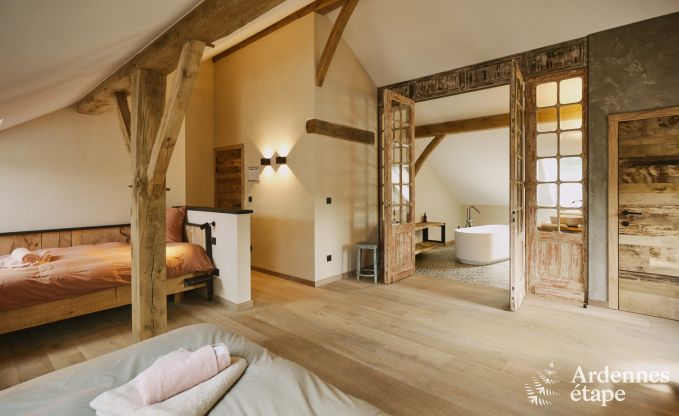 Luxurise Villa in Ereze mit 9 Schlafzimmern, 9 Badezimmern, Hallenbad, Sauna und groem Garten fr 24 Personen