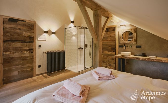 Luxurise Villa in Ereze mit 9 Schlafzimmern, 9 Badezimmern, Hallenbad, Sauna und groem Garten fr 24 Personen