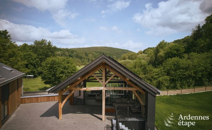 Luxurise Villa in Ereze mit 9 Schlafzimmern, 9 Badezimmern, Hallenbad, Sauna und groem Garten fr 24 Personen