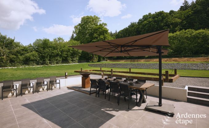 Luxurise Villa in Ereze mit 9 Schlafzimmern, 9 Badezimmern, Hallenbad, Sauna und groem Garten fr 24 Personen