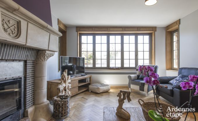 Schloss Ereze 12/15 Pers. Ardennen Schwimmbad Wellness Behinderten gerecht