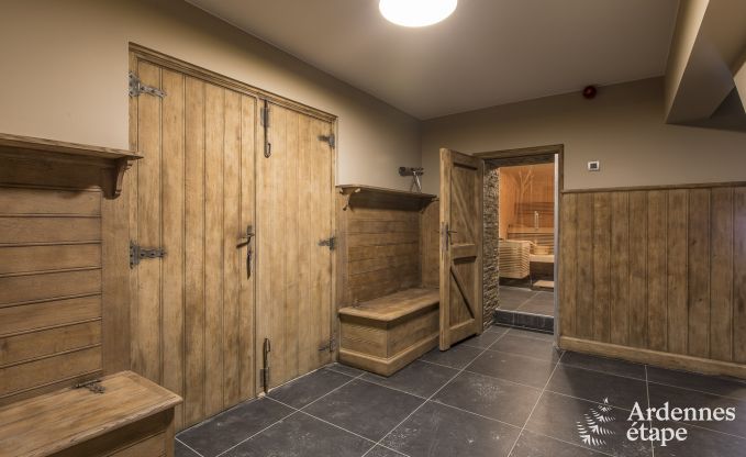 Schloss Ereze 12/15 Pers. Ardennen Schwimmbad Wellness Behinderten gerecht