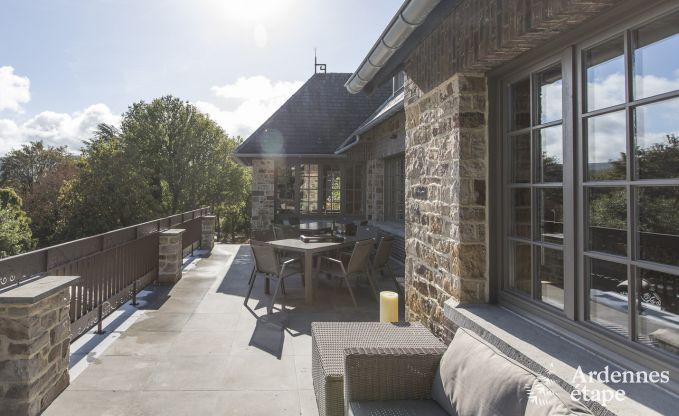 Schloss Ereze 12/15 Pers. Ardennen Schwimmbad Wellness Behinderten gerecht