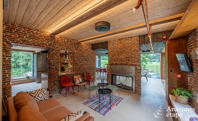 Au�ergew�hnlich Ferienhaus in Esneux f�r 18 Personen mit 6 Schlafzimmern, Infinity-Pool und Au�enwhirlpool