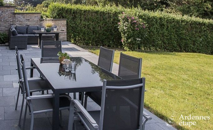 Komfortables Haus fr 7 Personen in Eupen mit 4 Schlafzimmern, moderner Kche, privater Terrasse und Garten
