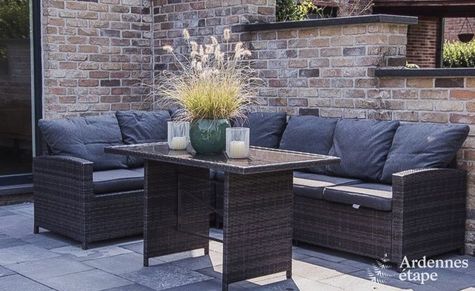 Komfortables Haus fr 7 Personen in Eupen mit 4 Schlafzimmern, moderner Kche, privater Terrasse und Garten