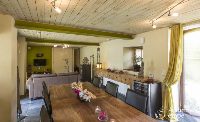 Ferienhaus mit Jacuzzi und Sauna für 2 Personen in Ferrières