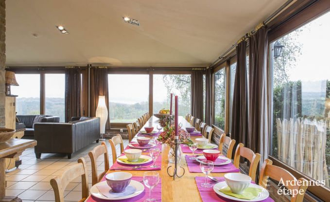 Ferienhaus Ferrires 20 Pers. Ardennen Wellness