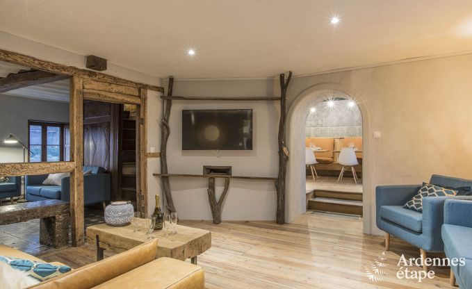 Ferienhaus Ferrires 14 Pers. Ardennen Schwimmbad Wellness