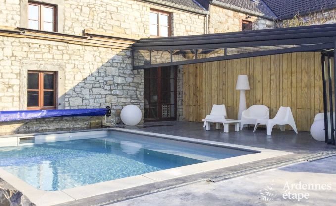 Ferienhaus Ferri�res 14 Pers. Ardennen Schwimmbad Wellness