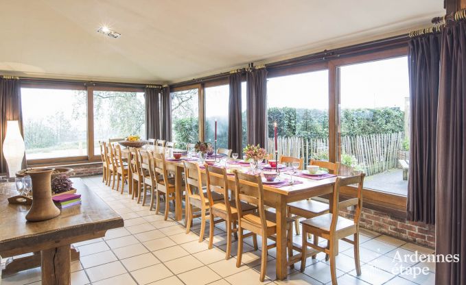 Ferienhaus Ferrires 20 Pers. Ardennen Wellness