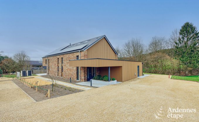 Luxusvilla in Ferri�res Ardenne, 15 Personen, 7 Schlafzimmer, Spa, beheizter Pool, privater Garten, angepasste Ausstattung