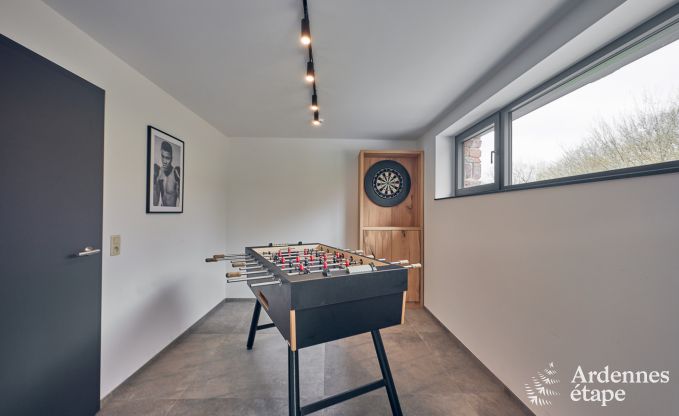 Luxusvilla in Ferri�res Ardenne, 15 Personen, 7 Schlafzimmer, Spa, beheizter Pool, privater Garten, angepasste Ausstattung