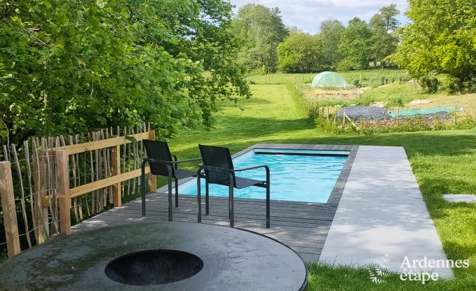 Luxusvilla in Ferri�res Ardenne, 15 Personen, 7 Schlafzimmer, Spa, beheizter Pool, privater Garten, angepasste Ausstattung