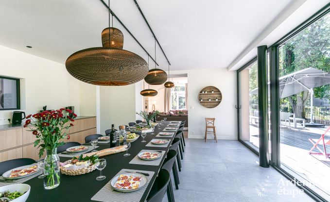 Ferienhaus Florennes 20 Pers. Ardennen Schwimmbad