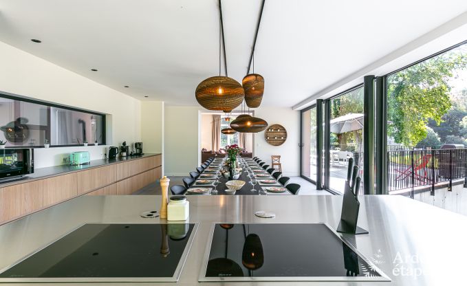 Ferienhaus Florennes 20 Pers. Ardennen Schwimmbad