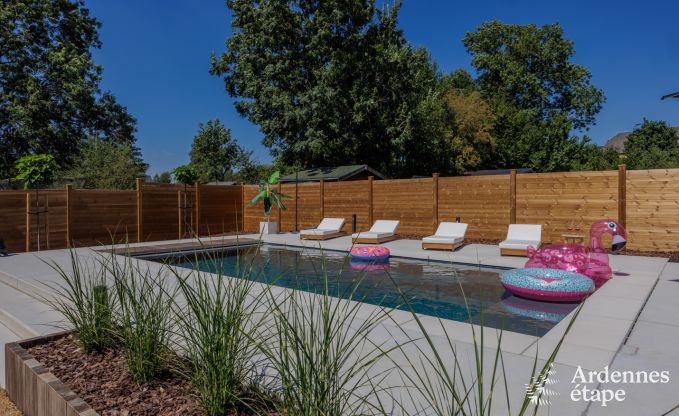 Ferienhaus Florenville 6 Pers. Ardennen Schwimmbad Wellness Behinderten gerecht