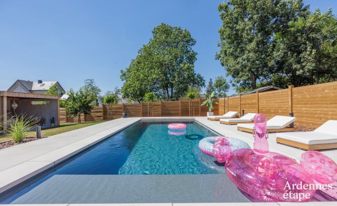 Ferienhaus Florenville 6 Pers. Ardennen Schwimmbad Wellness Behinderten gerecht