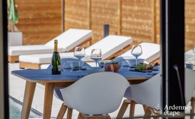 Ferienhaus Florenville 6 Pers. Ardennen Schwimmbad Wellness Behinderten gerecht