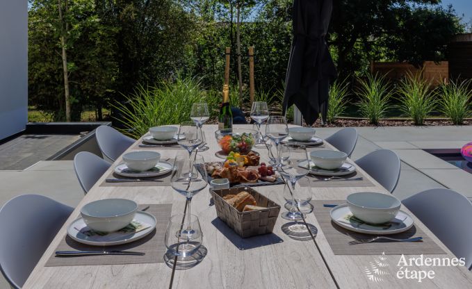 Ferienhaus Florenville 6 Pers. Ardennen Schwimmbad Wellness Behinderten gerecht