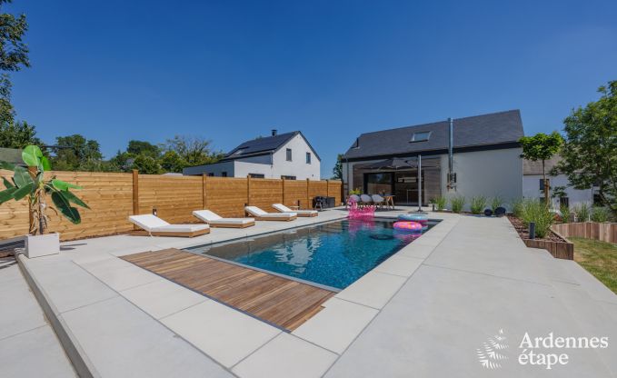 Ferienhaus Florenville 6 Pers. Ardennen Schwimmbad Wellness Behinderten gerecht