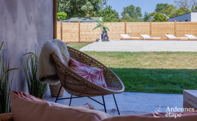 Ferienhaus Florenville 6 Pers. Ardennen Schwimmbad Wellness Behinderten gerecht