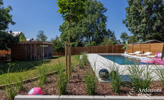 Ferienhaus Florenville 6 Pers. Ardennen Schwimmbad Wellness Behinderten gerecht