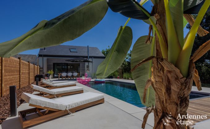 Ferienhaus Florenville 6 Pers. Ardennen Schwimmbad Wellness Behinderten gerecht