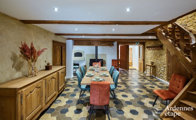 Charmantes Ferienhaus f�r 8 Personen in Florenville mit 4 Schlafzimmern, Wellness und Spielturm an der Semois