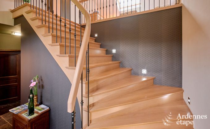 Gerumiges komfortables Ferienhaus fr 10 Personen in Voeren mit privatem Pool, Whirlpool und Garten