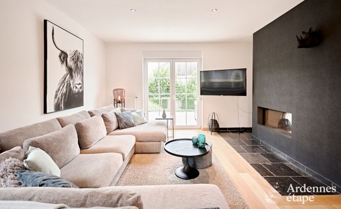 Gerumiges komfortables Ferienhaus fr 10 Personen in Voeren mit privatem Pool, Whirlpool und Garten