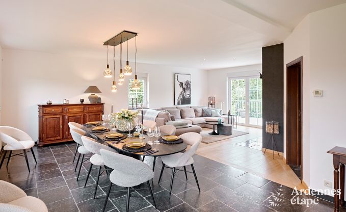 Gerumiges komfortables Ferienhaus fr 10 Personen in Voeren mit privatem Pool, Whirlpool und Garten