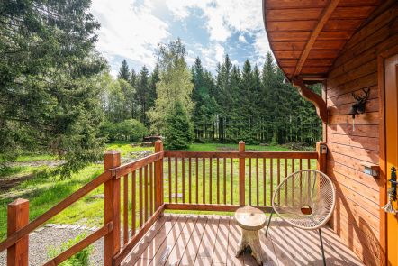 Ungewhnliches Ferienhaus fr 2 in Francorchamps - Romantischer Aufenthalt inmitten der Natur in den Ardennen
