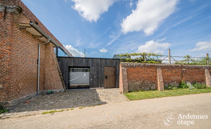 Ferienhaus Frasnes-lez-Anvaing 16/17 Pers. Ardennen Schwimmbad Wellness