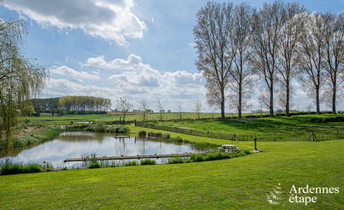 Ferienhaus Frasnes-lez-Anvaing 20/22 Pers. Ardennen Schwimmbad Wellness