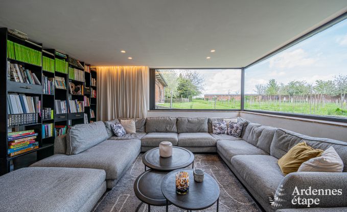 Ferienhaus Frasnes-lez-Anvaing 20/22 Pers. Ardennen Schwimmbad Wellness